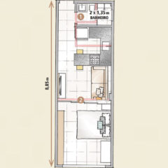 Boas ideias para apartamento pequeno ou quitinete!