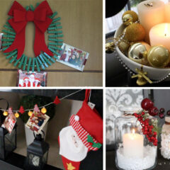 6 ideias de Decoração de Natal | Casas das blogueiras